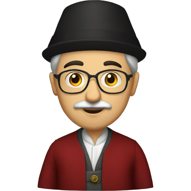 ottoman scientist with fez emoji