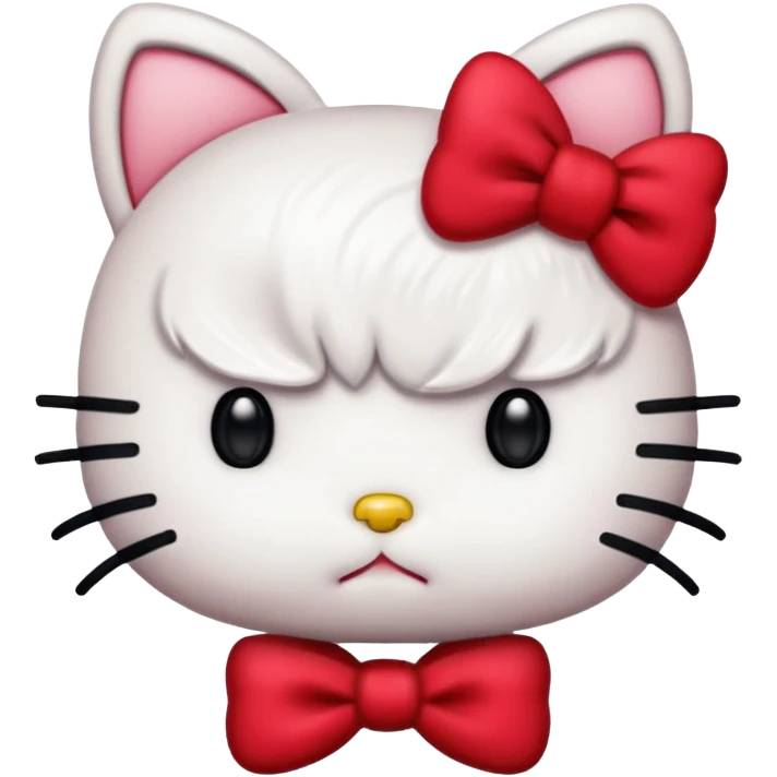 hello kitty pas contente emoji