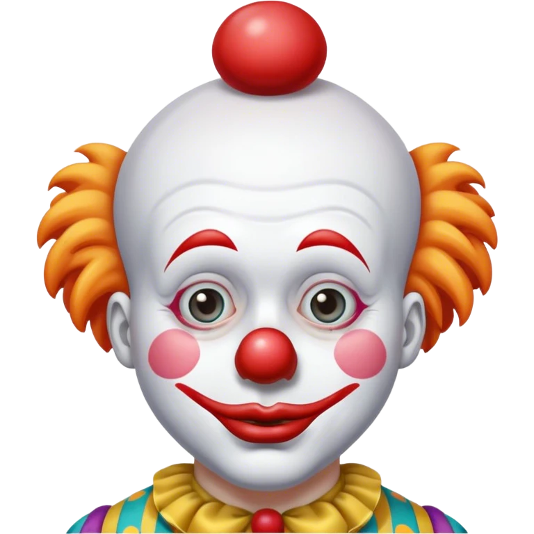 Уставший смайл к и клоун emoji