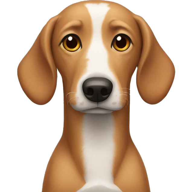 Perro salchicha emoji