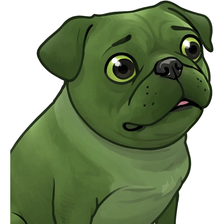 pug dog emoji