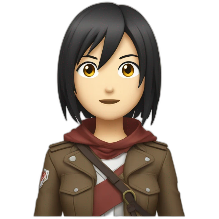 Mikasa ackerman emoji