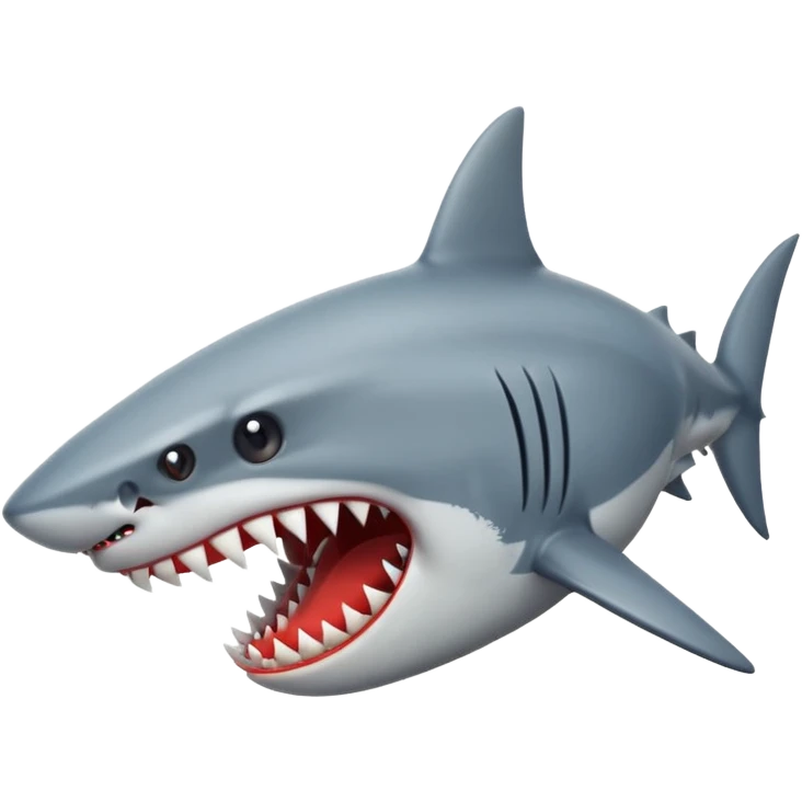 Shark angry 😠 😡 👿 😤 😒 😑 emoji