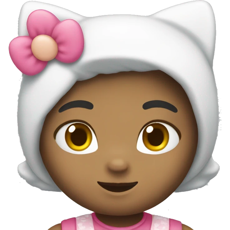 Hello kitty emoji
