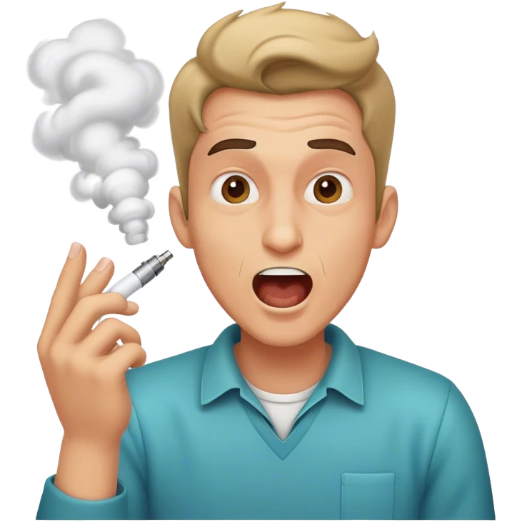 VAPE MAN GET CRAZY  emoji