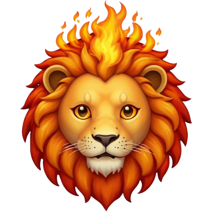 🦁🔥 emoji