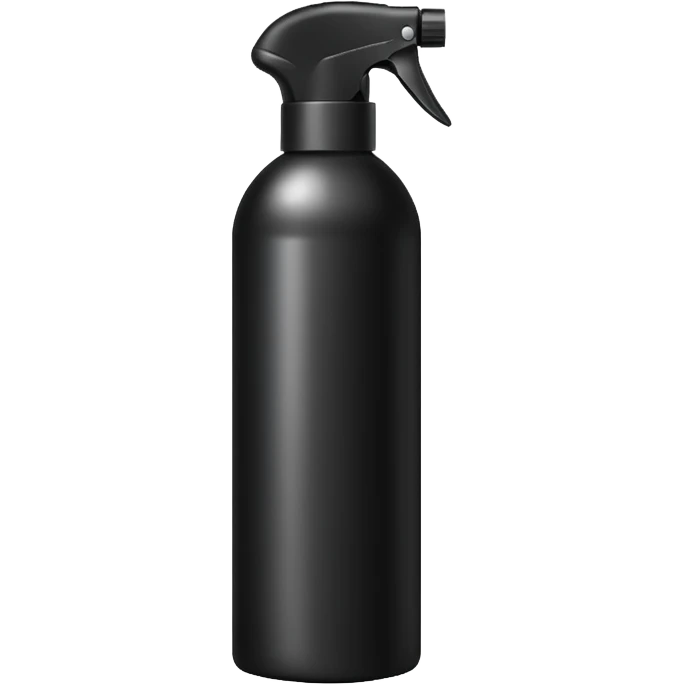 black bottle of hair spray emoji