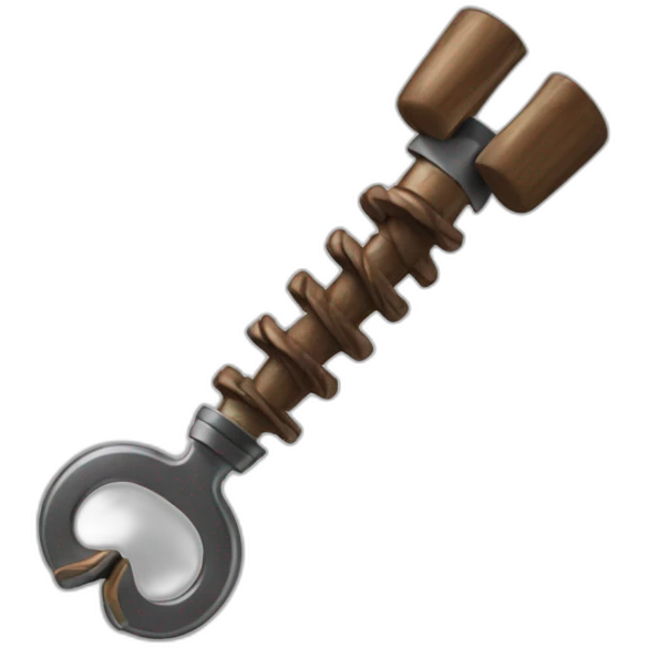 french corkscrew emoji