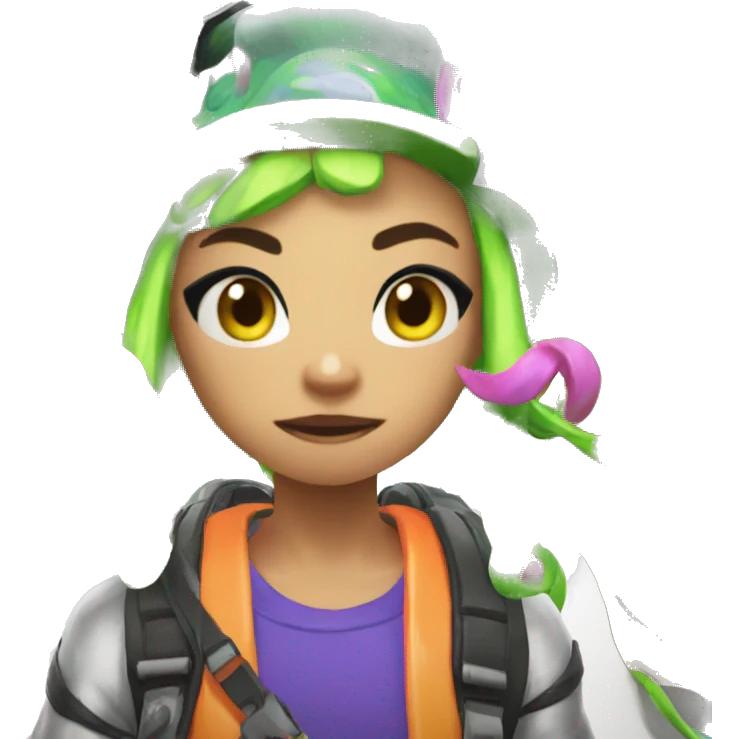 Splatoon jeu video emoji