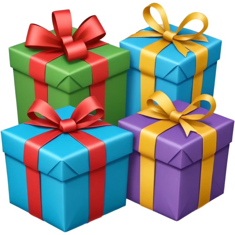 presentes de natal emoji