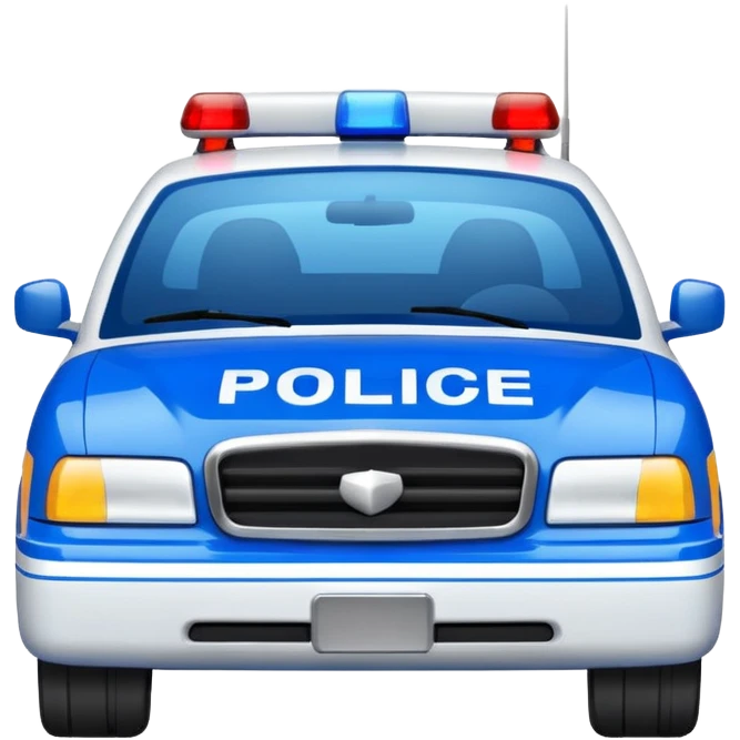 MACCHINA POLIZIA emoji
