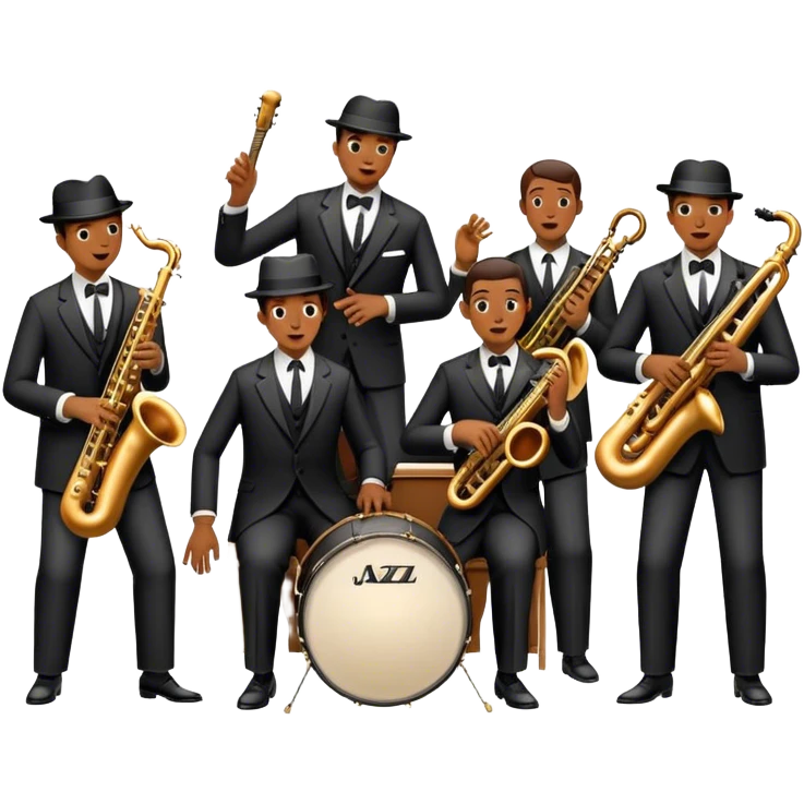 1920’s Chicago Jazz band emoji