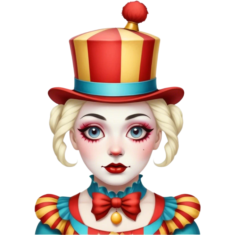 Vintage circus freak emoji