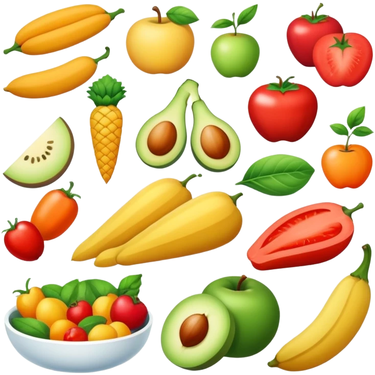Healthy food emoji