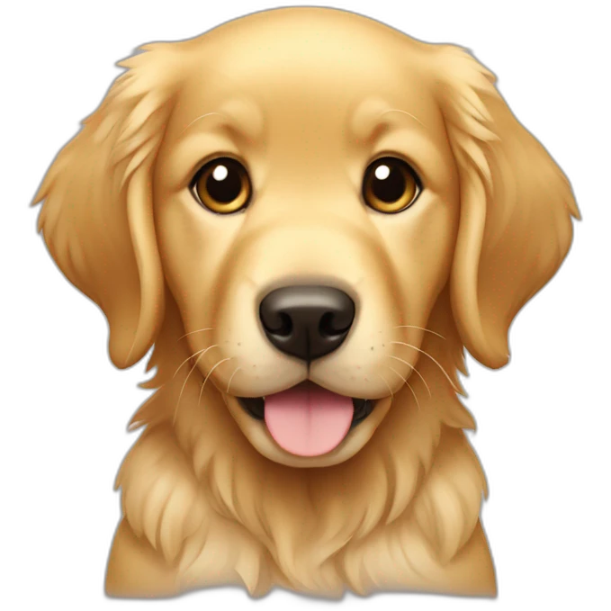 Golden Retriever Puppy emoji