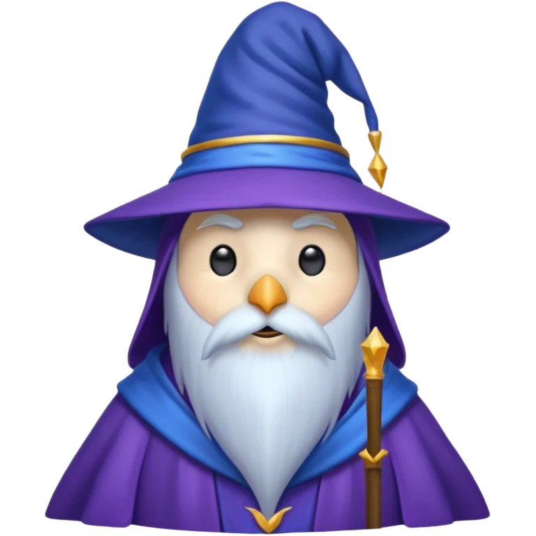 Penguin Wizard emoji