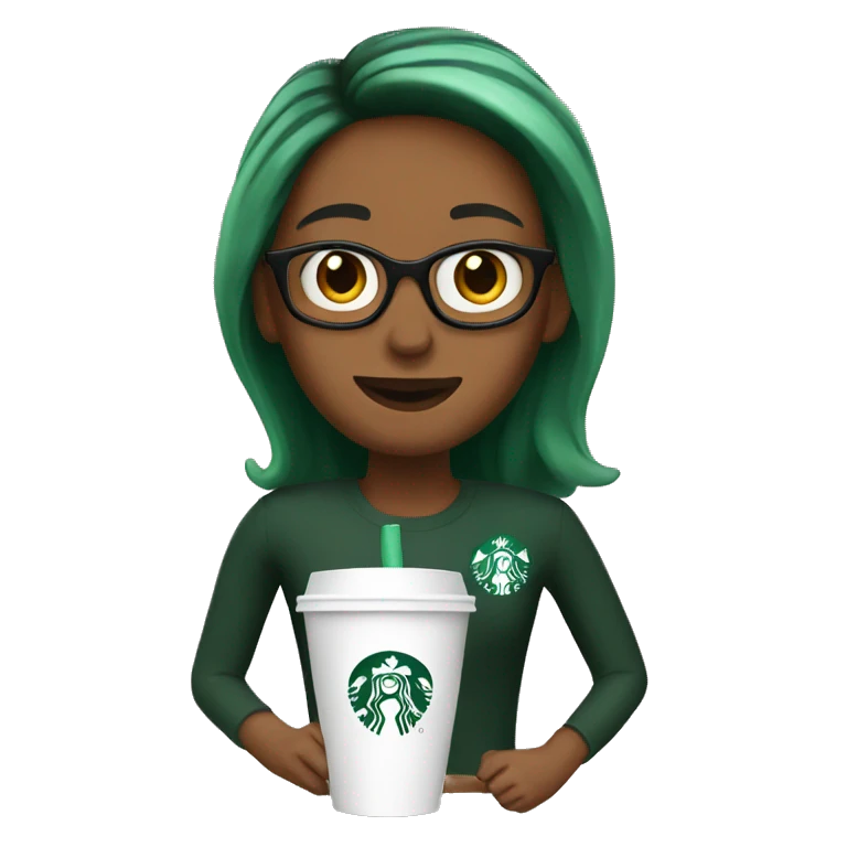 starbucks customer emoji
