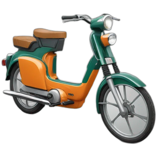 Peugeot 104 mobylette emoji