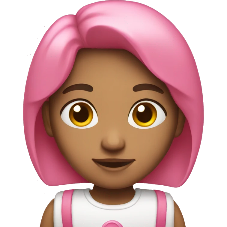 Pink emoji