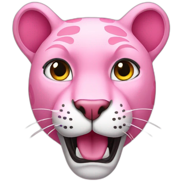 Pink panther emoji
