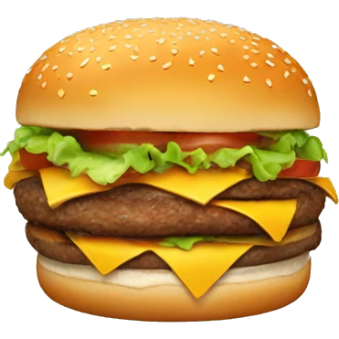 Burger emoji