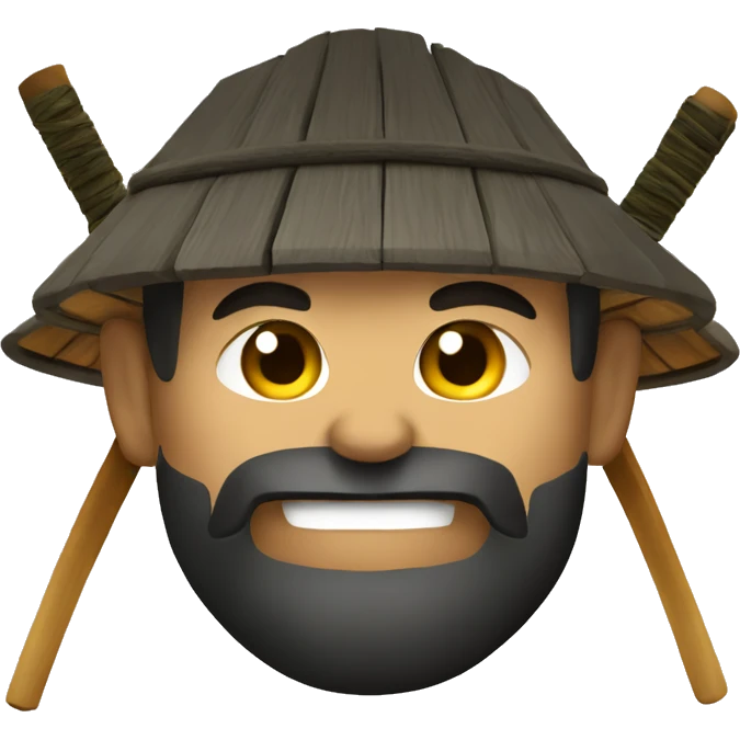 samurai take a sauna emoji