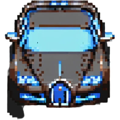 Bugatti car pixel art emoji