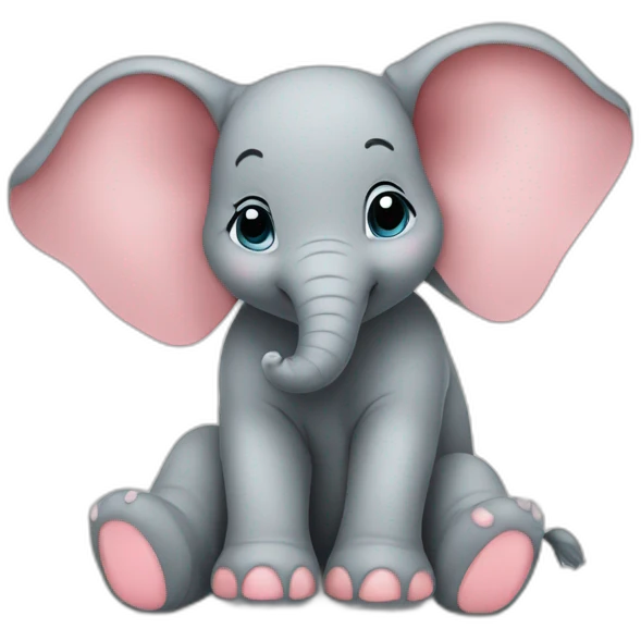 Elephant sur lapin emoji