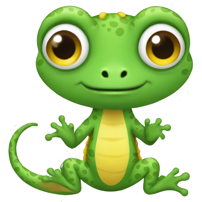  gecko keeps clothes emoji