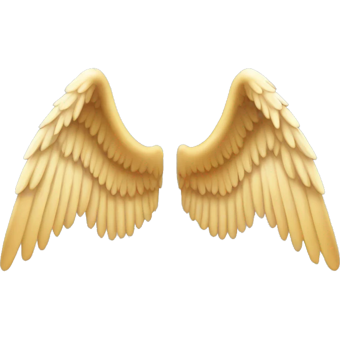 Angel wings  emoji