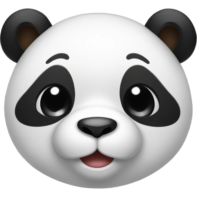 Panda mit Schleife  emoji