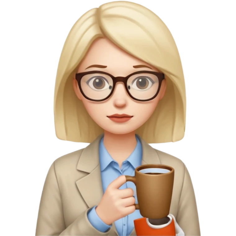 bored women office worker emoji