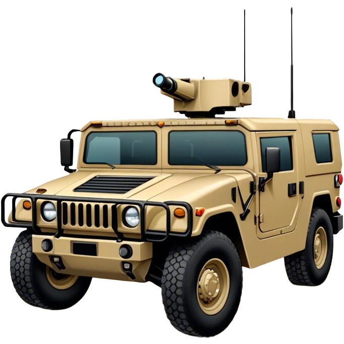 Humvee (HMMWV) (sand colour) emoji
