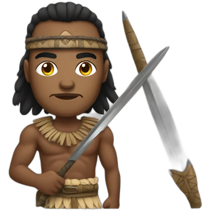 Fijian Warrior emoji