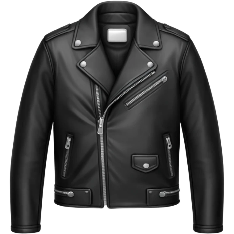 leather jacket emoji