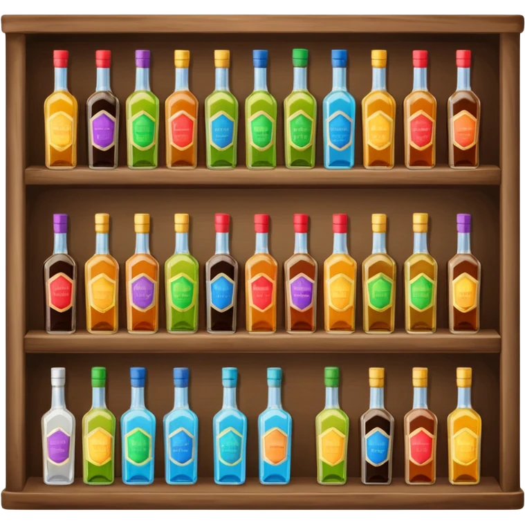 liquor store shelf emoji