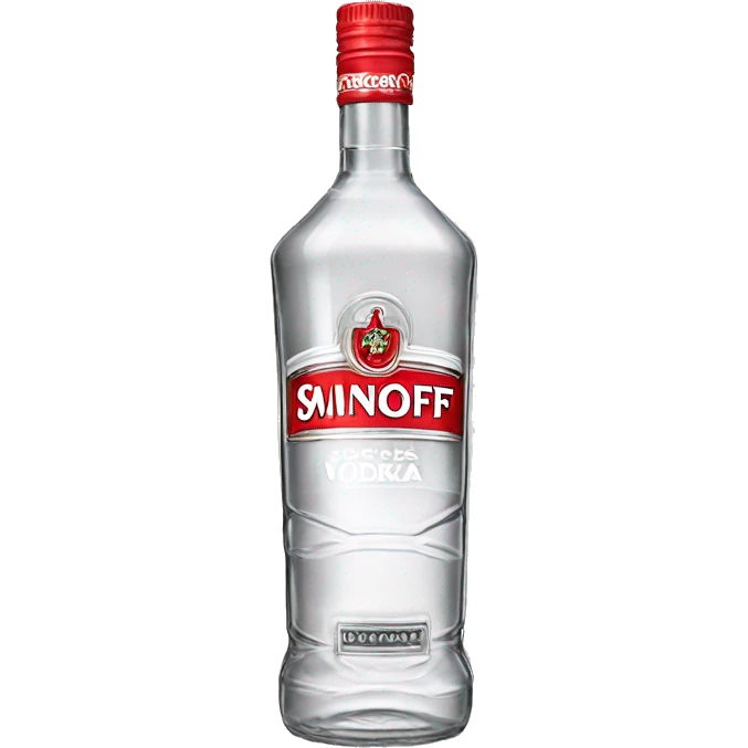 smirnoff vodka bottle emoji