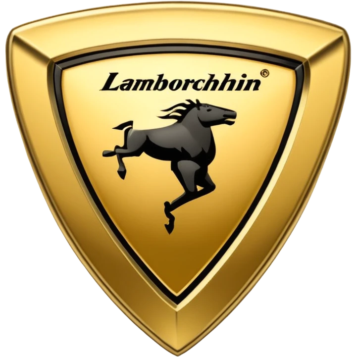Lamborghini logo emoji