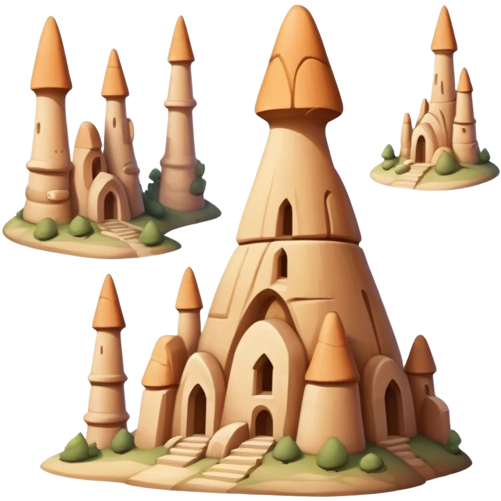 Fairy chimneys  emoji