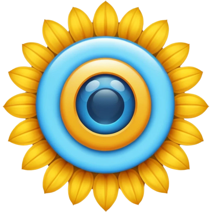 Instagram blue verified tick with curly border and sky blue color inside tick icon. Curly border like sun flower  emoji