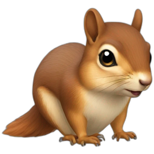 Bird Squirrel Hybrid emoji