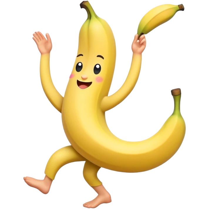 Banana dancing  emoji