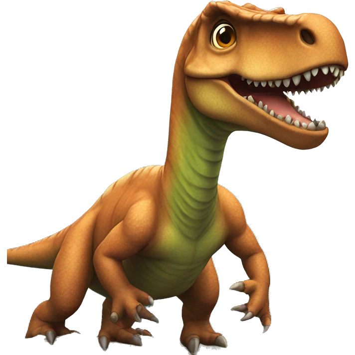 dinosaur on a jetky emoji