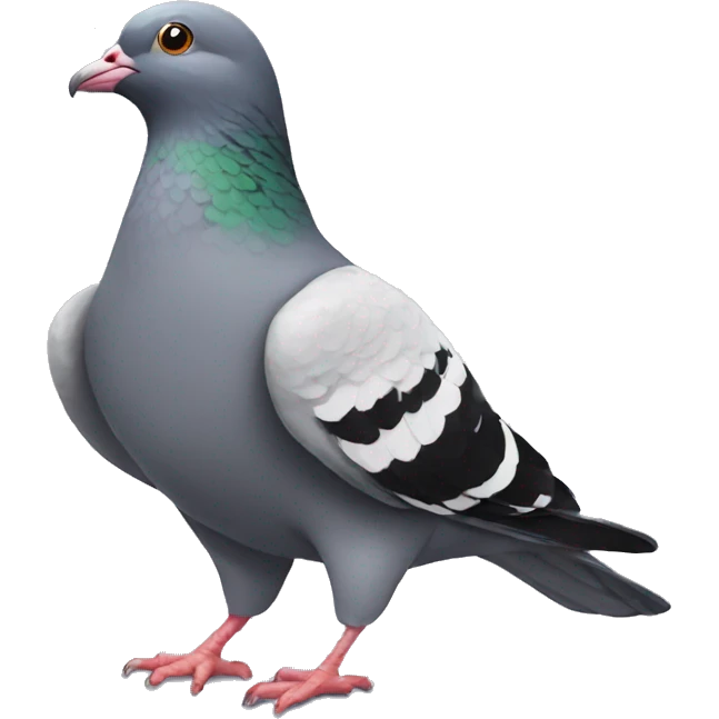pigeon gym emoji