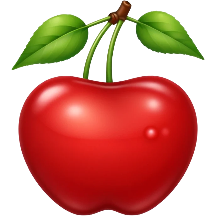 Pick up the cherry emoji