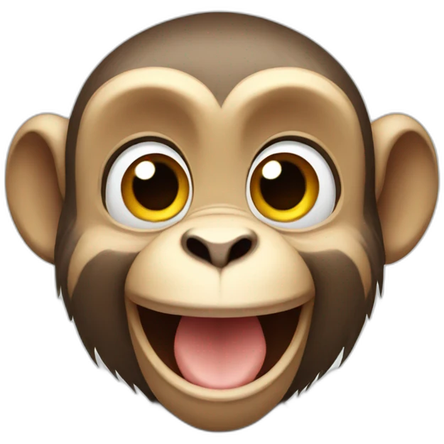 monkey says hello emoji