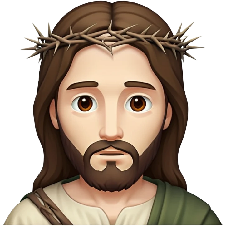 Jesus with Thorns emoji