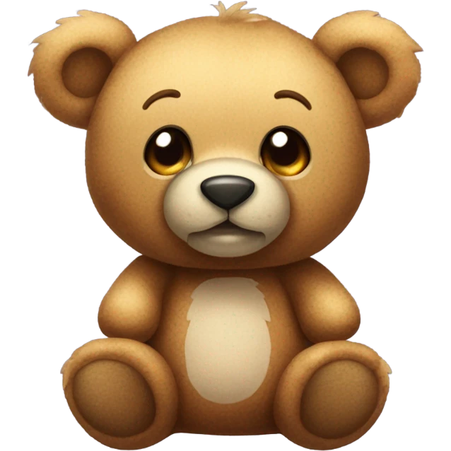 Teddy bear toy emoji