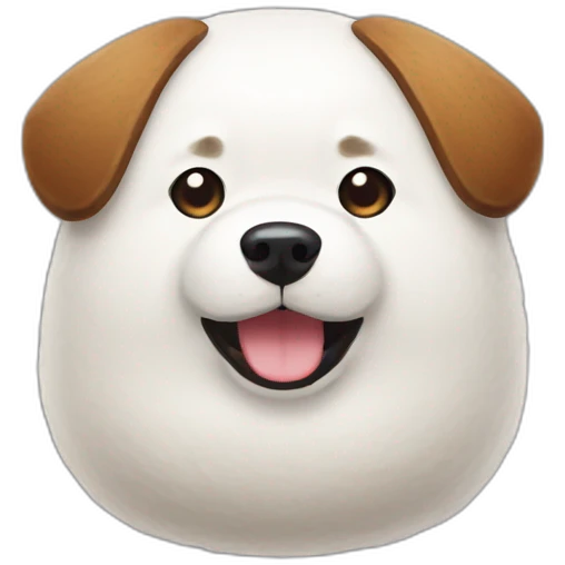 Onigiri-dog emoji