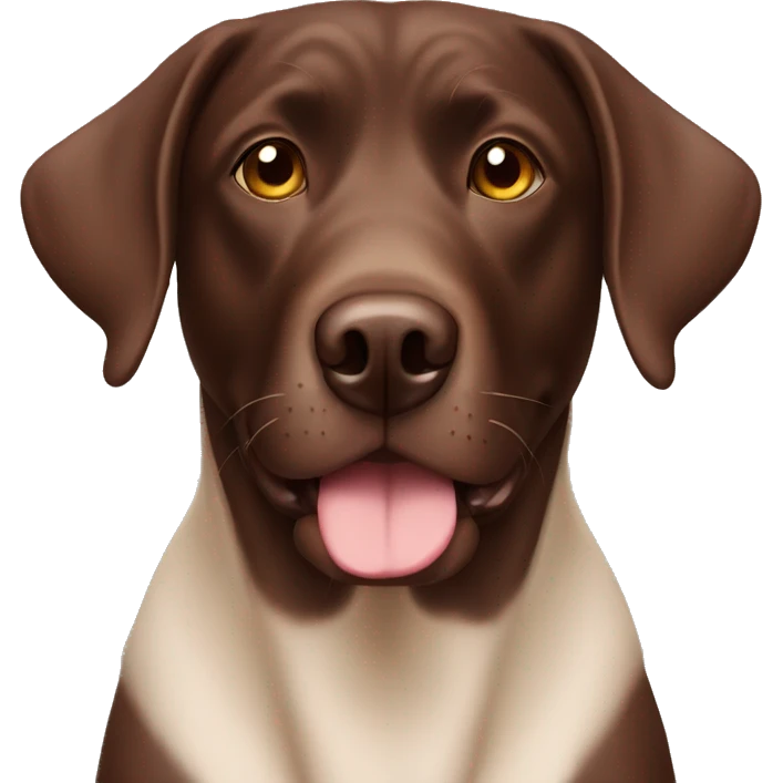 chocolate lab emoji